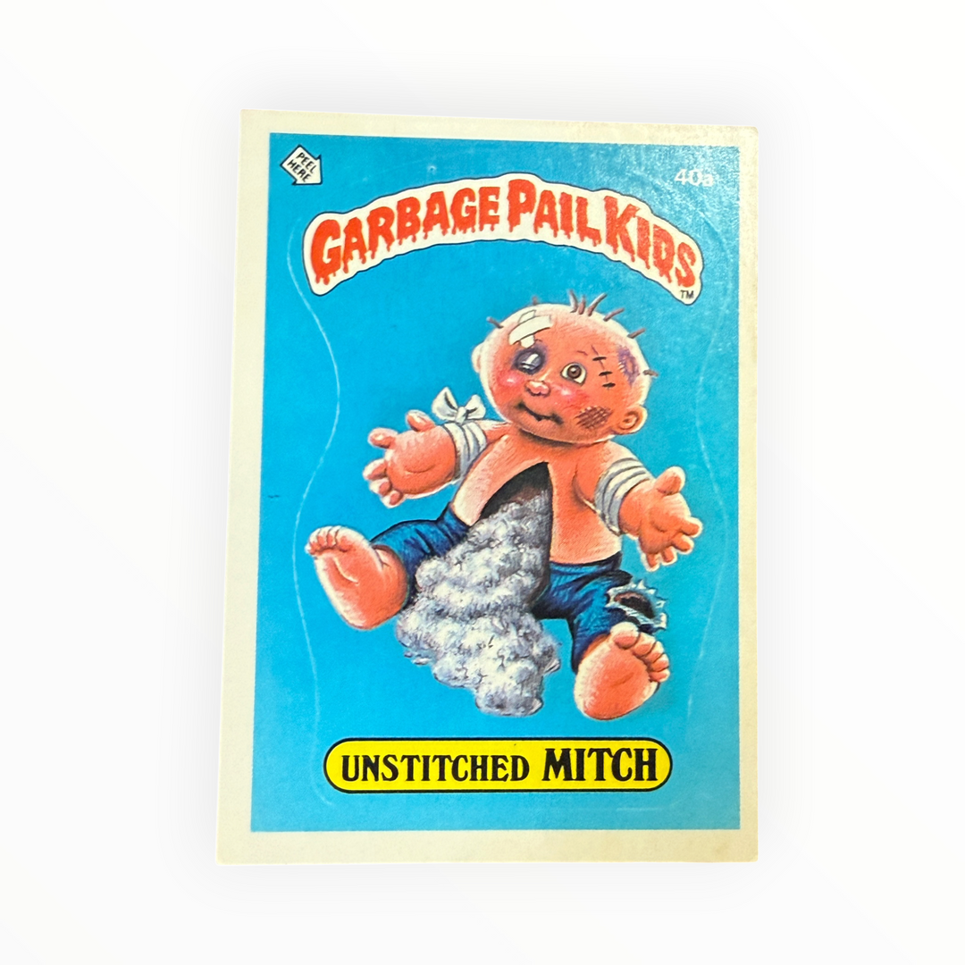 Garbage Pail Kids - Unstitched Mitch 40a