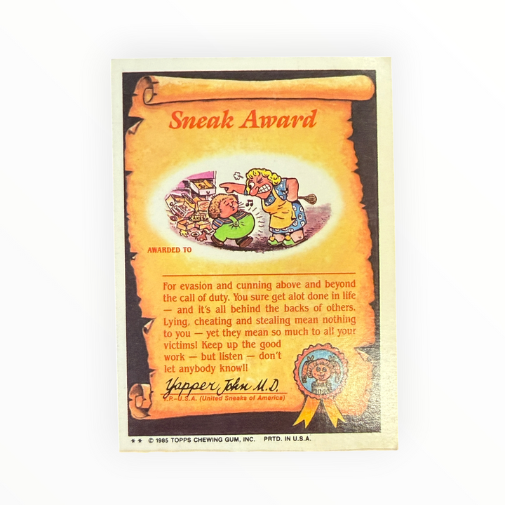 Garbage Pail Kids - Muggin Megan 42b