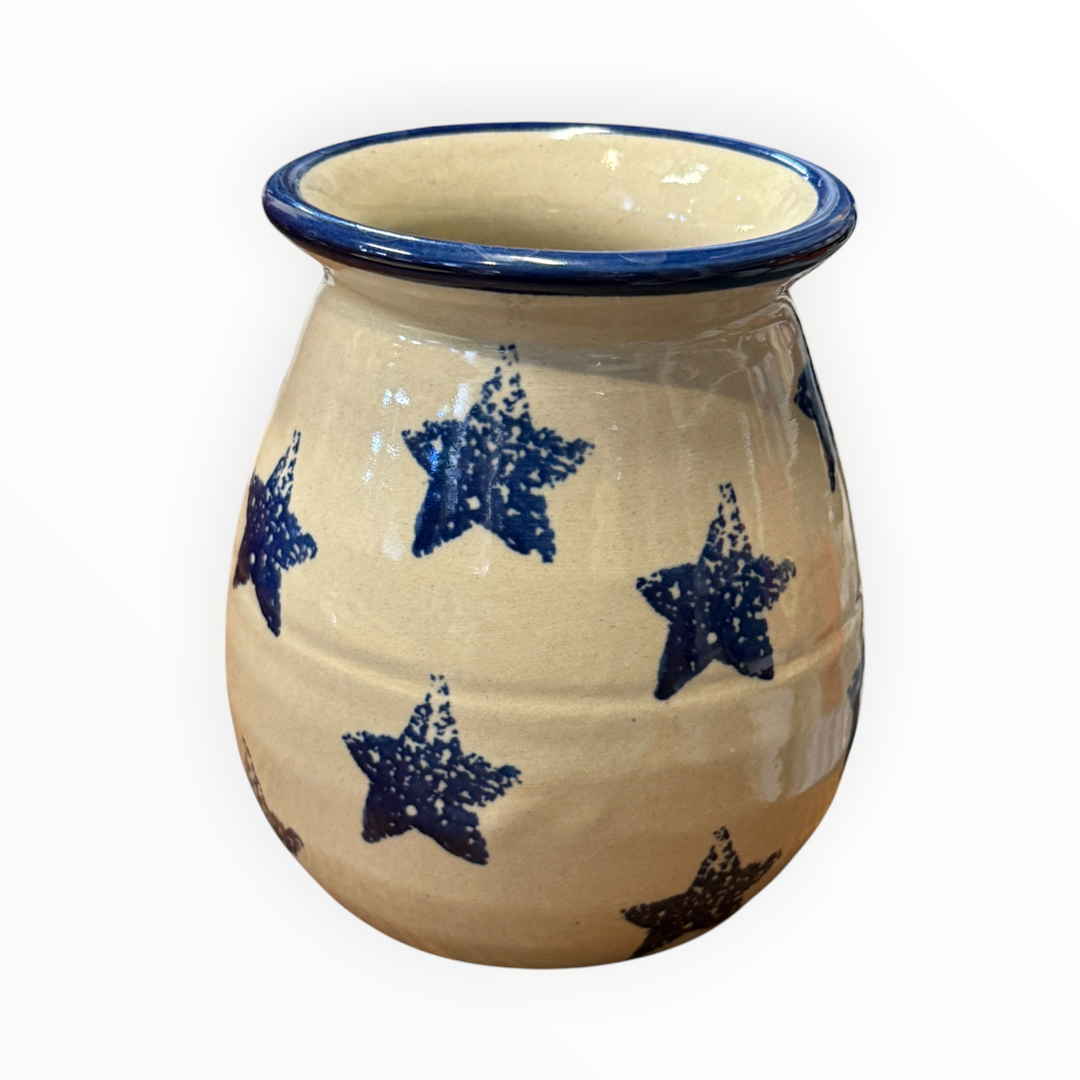 Pottery Patriotic Vase