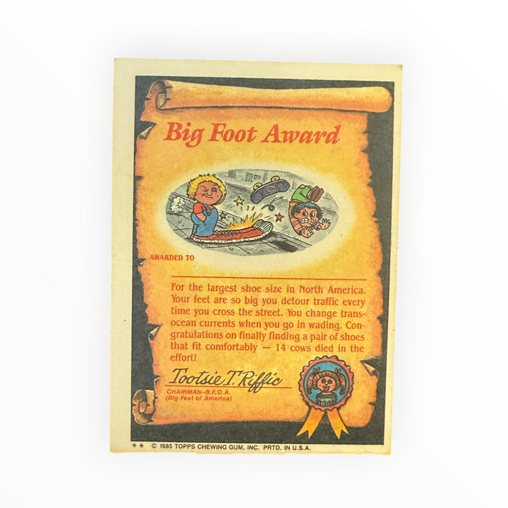 Garbage Pail Kids - Spacey Stacey 63a