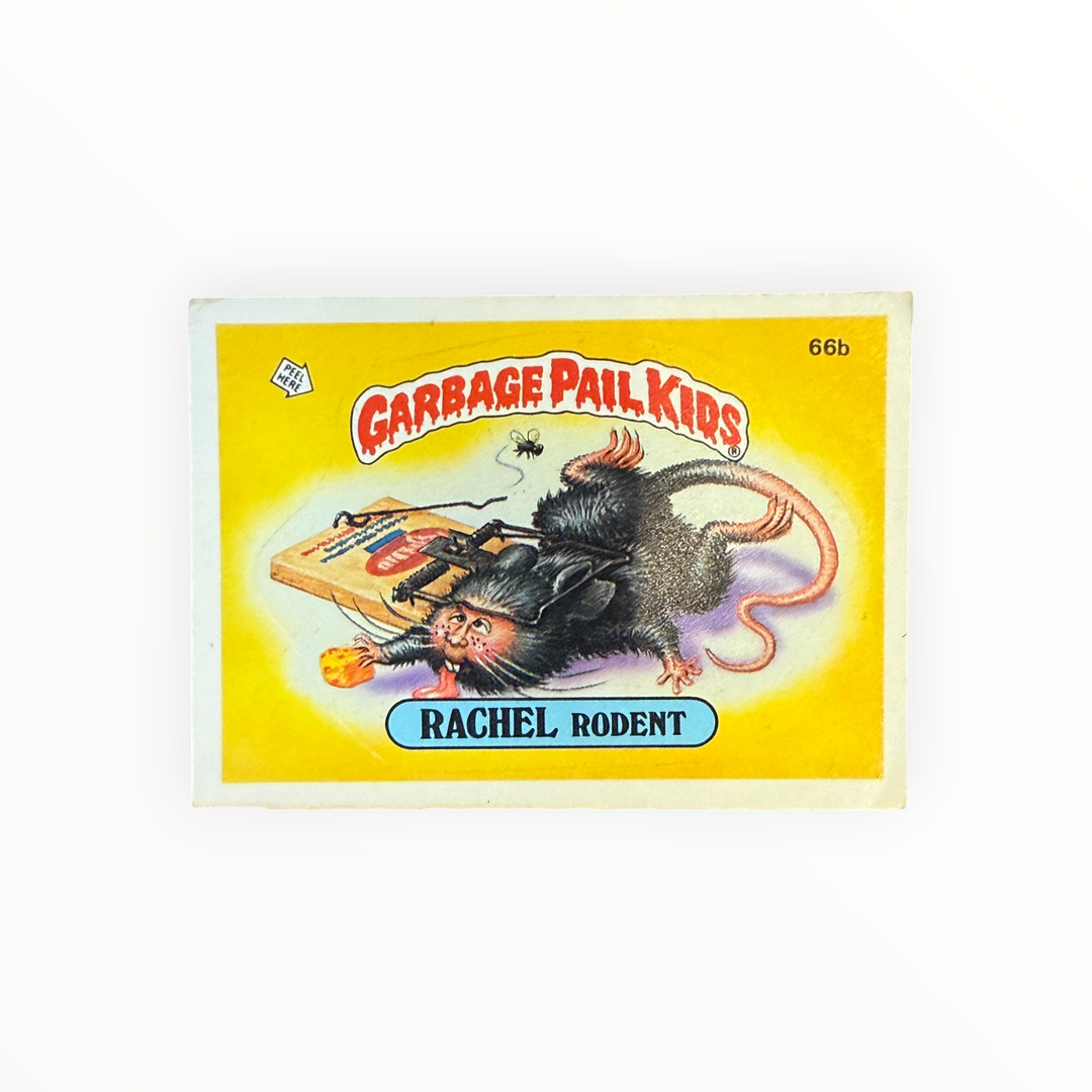 Garbage Pail Kids - Rachel Rodent 66b