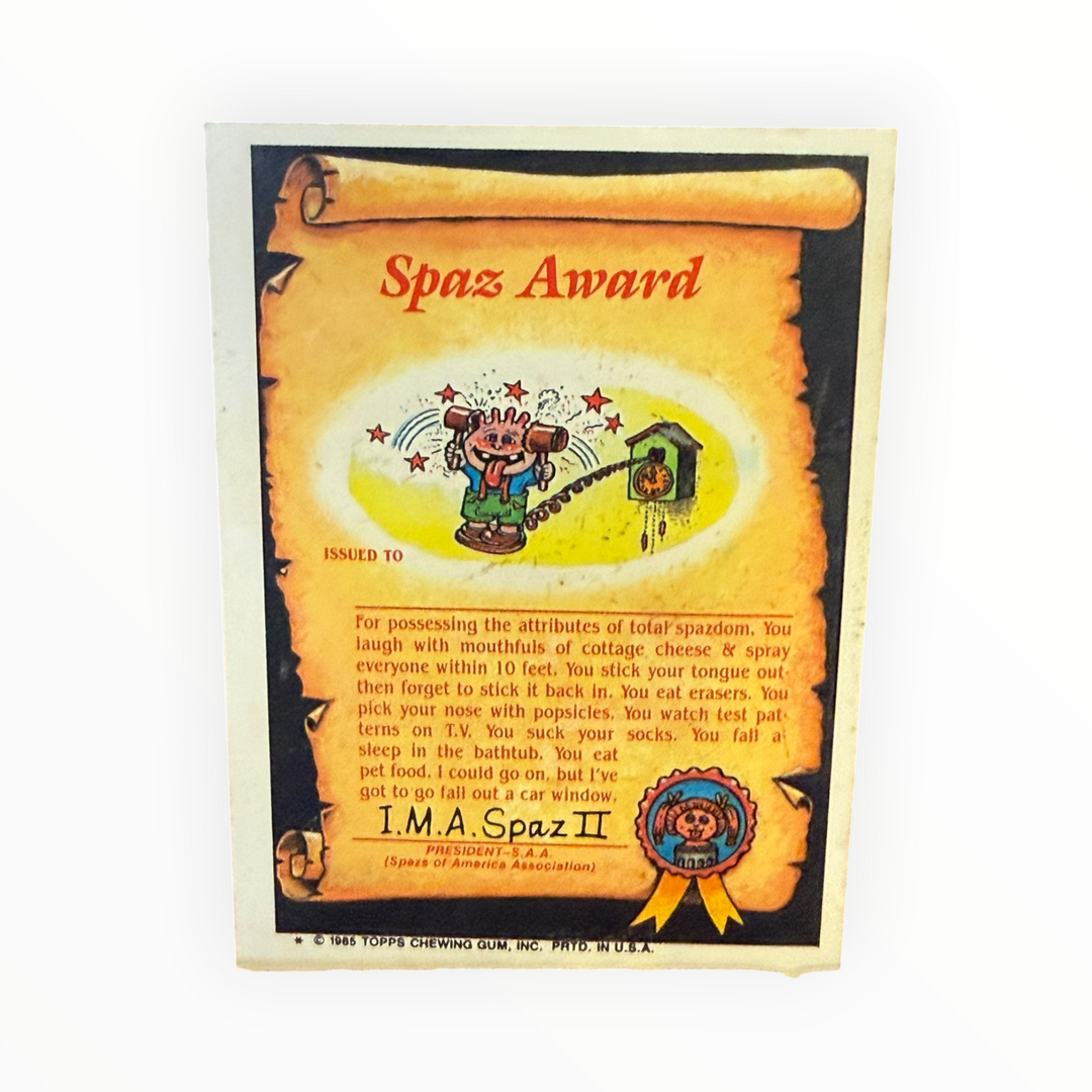 Garbage Pail Kids - Mark Bark 74a