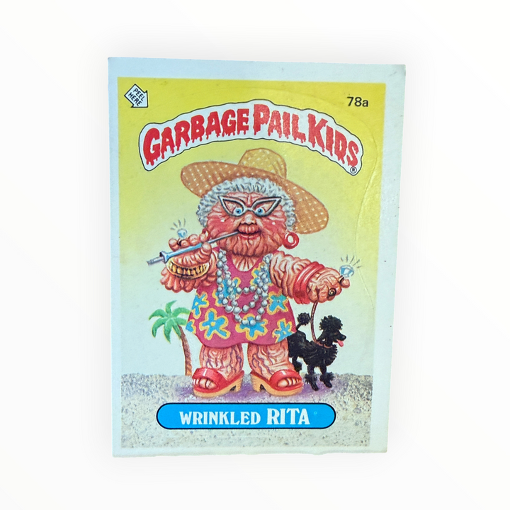 Garbage Pail Kids - Wrinkled Rita 78a