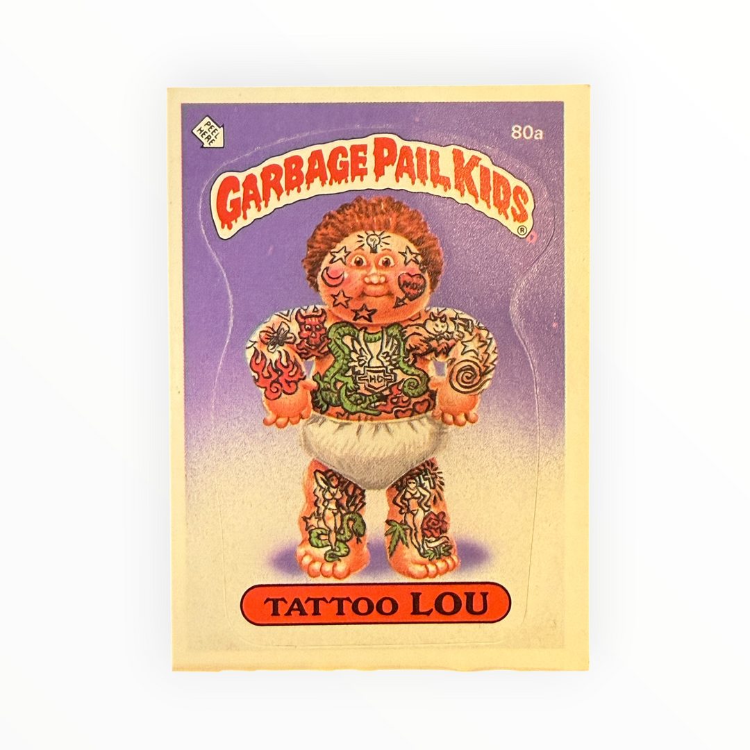Garbage Pail Kids - Tattoo Lou 80a