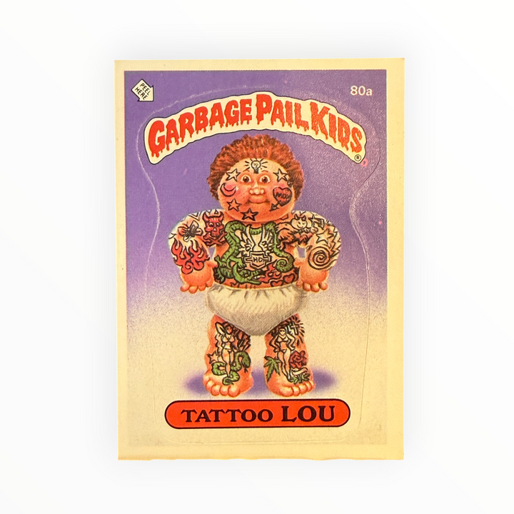 Garbage Pail Kids - Tattoo Lou 80a