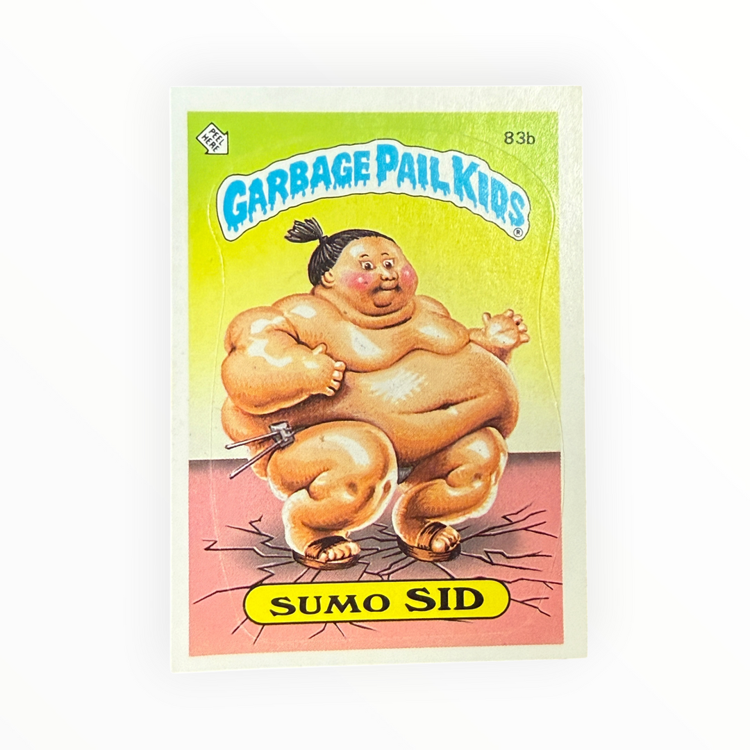 Garbage Pail Kids - Sumo Sid 83b