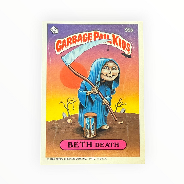 Garbage Pail Kids - Beth Death 95b