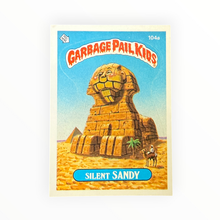 Garbage Pail Kids - Silent Sandy 104a