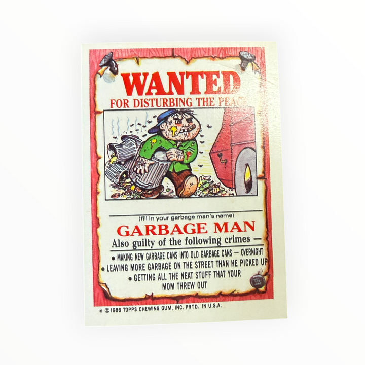 Garbage Pail Kids - Silent Sandy 104a