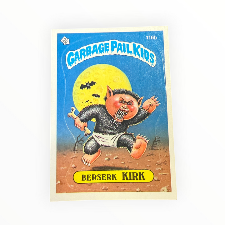 Garbage Pail Kids - Berserk Kirk 116h
