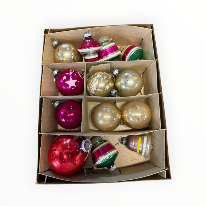 Shiny Brite Ornaments Mixed