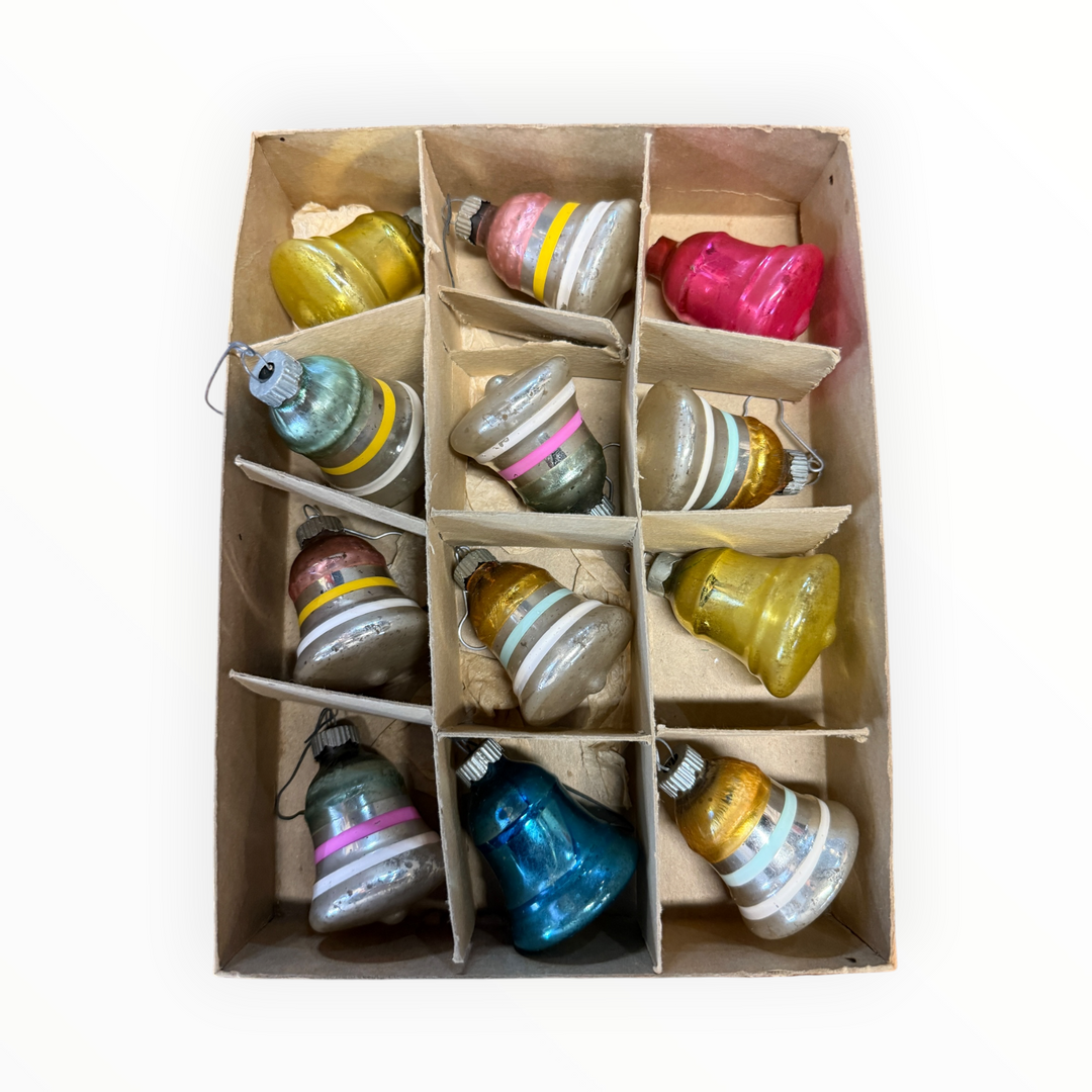 Shiny Brite Bell Ornaments