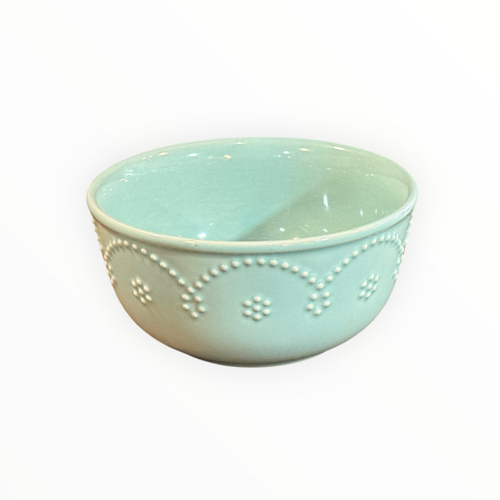 Food Network Soup/Cereal Bowl Fontinella Aqua