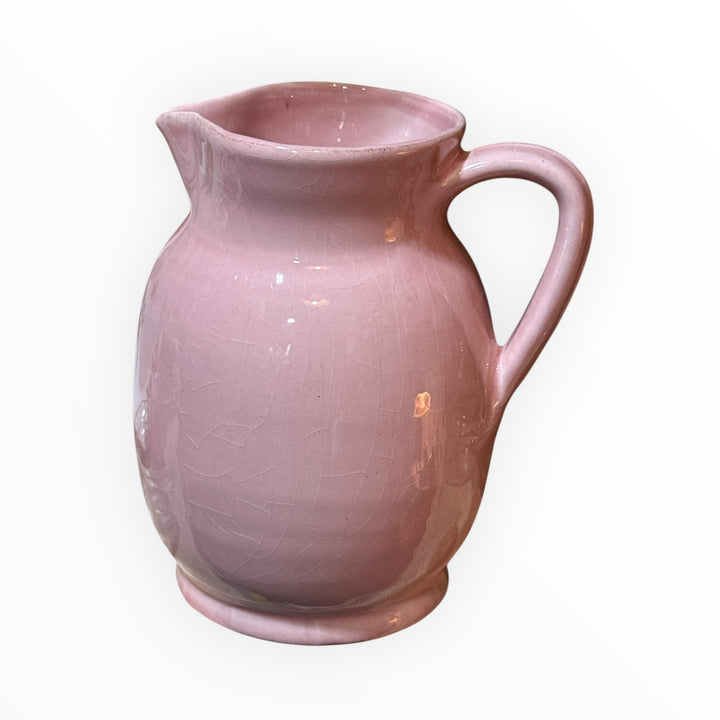Pink Pottery Pitcher