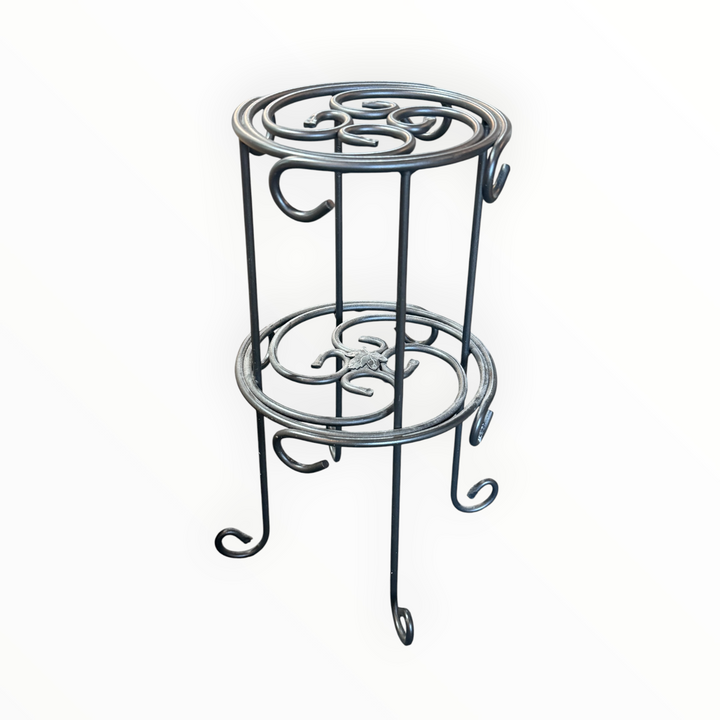 Longaberger Wrought Iron 8 Mug Tree Stand Coffee Cup Holder