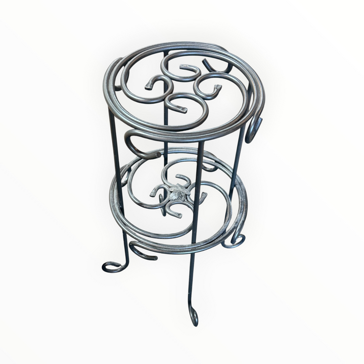 Longaberger Wrought Iron 8 Mug Tree Stand Coffee Cup Holder