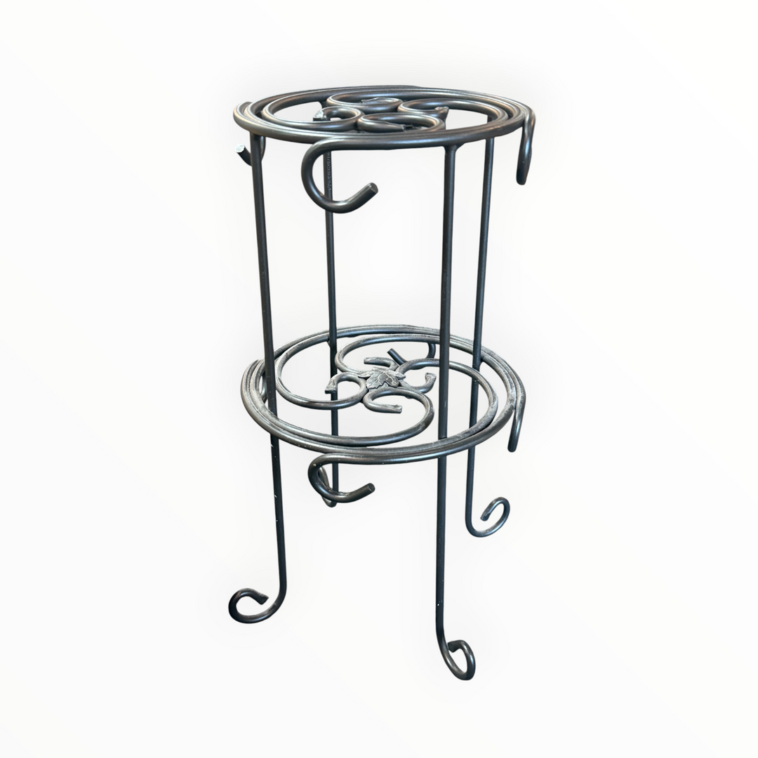 Longaberger Wrought Iron 8 Mug Tree Stand Coffee Cup Holder