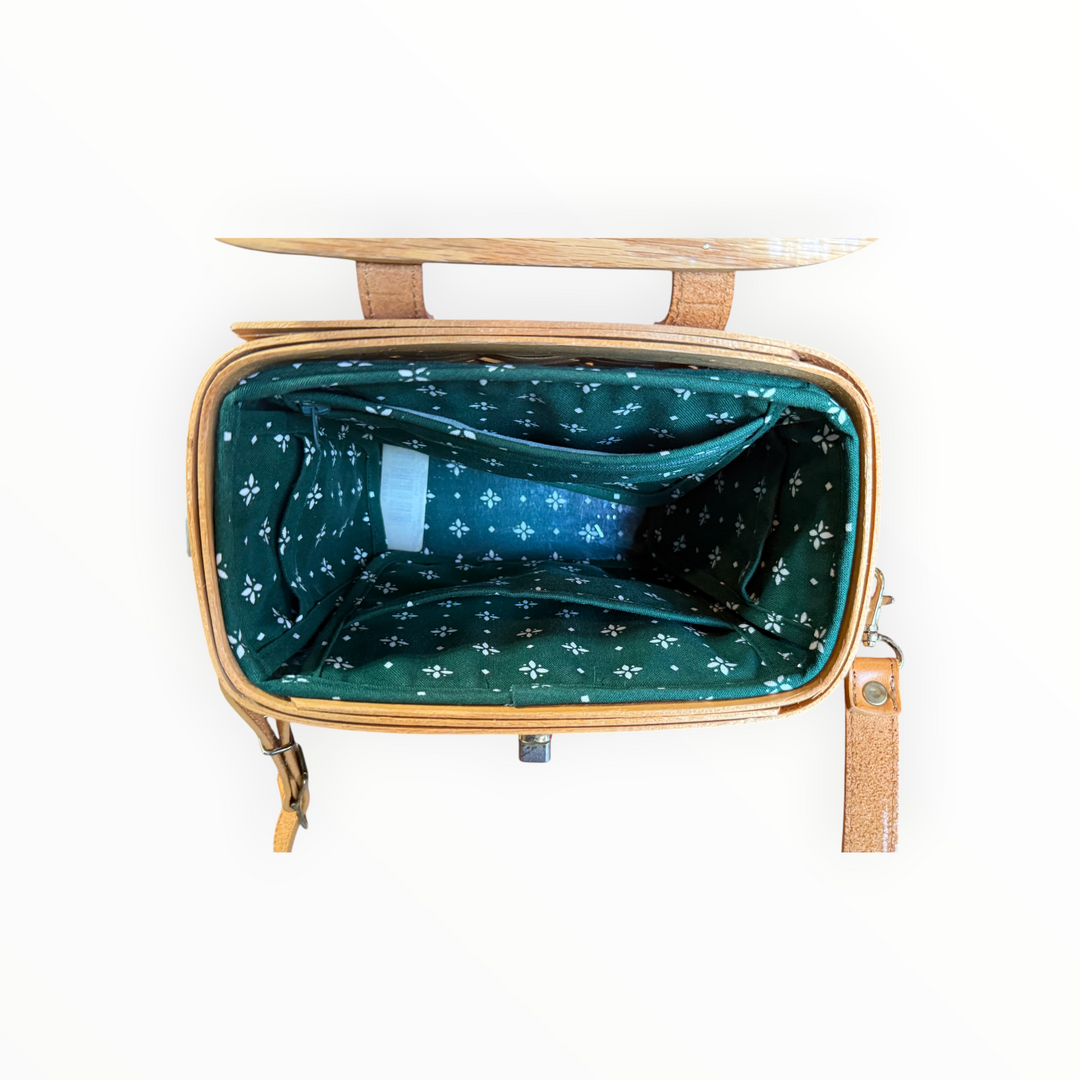 Longaberger Basket Purse with Liner / Protector
