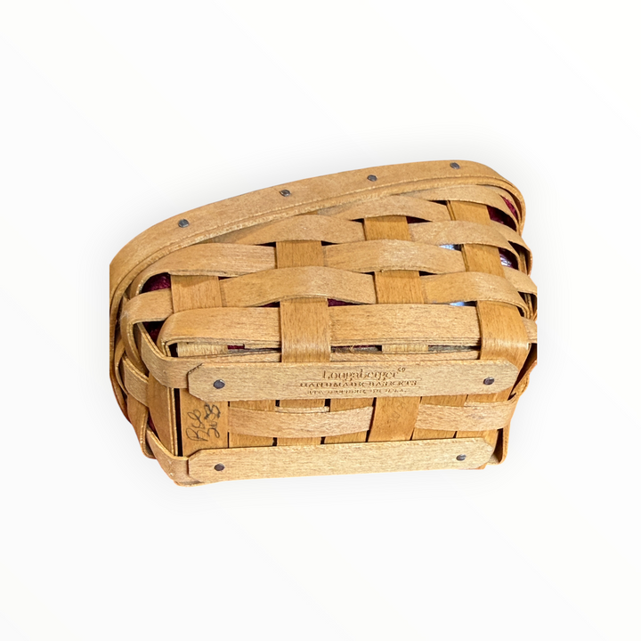 Longaberger Cilantro Basket with Liner and Protector