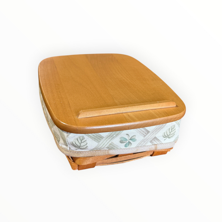 Longaberger Note Pal Basket with Liner, Protector and Lid