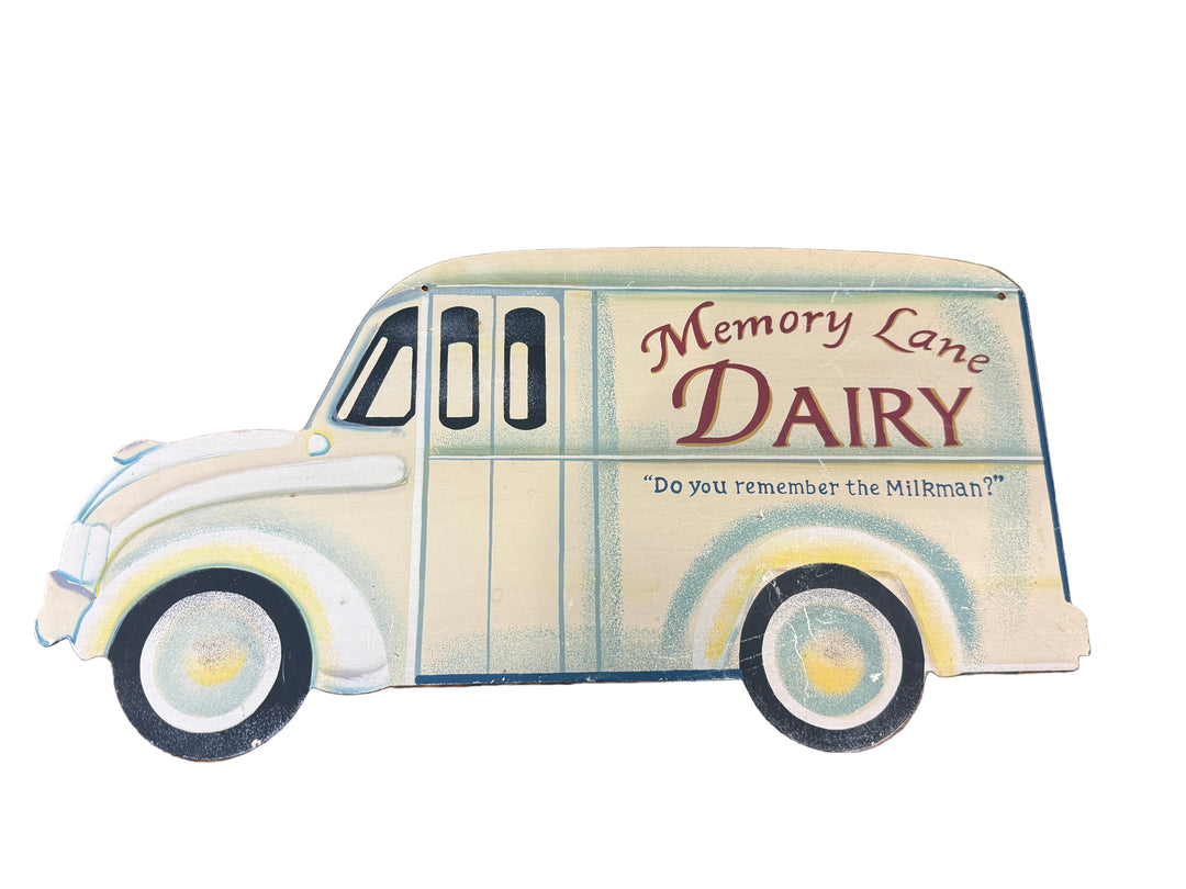 Metal Dairy Sign