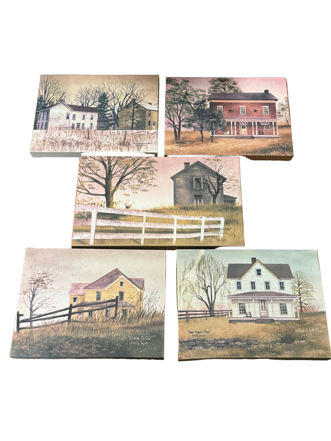 S5 Set of 5 House Canvases