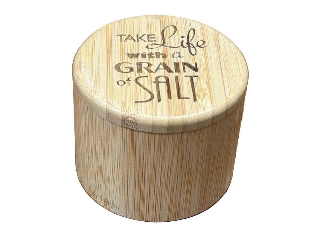 Totally Bamboo Salt Cellar Bamboo Storage Box