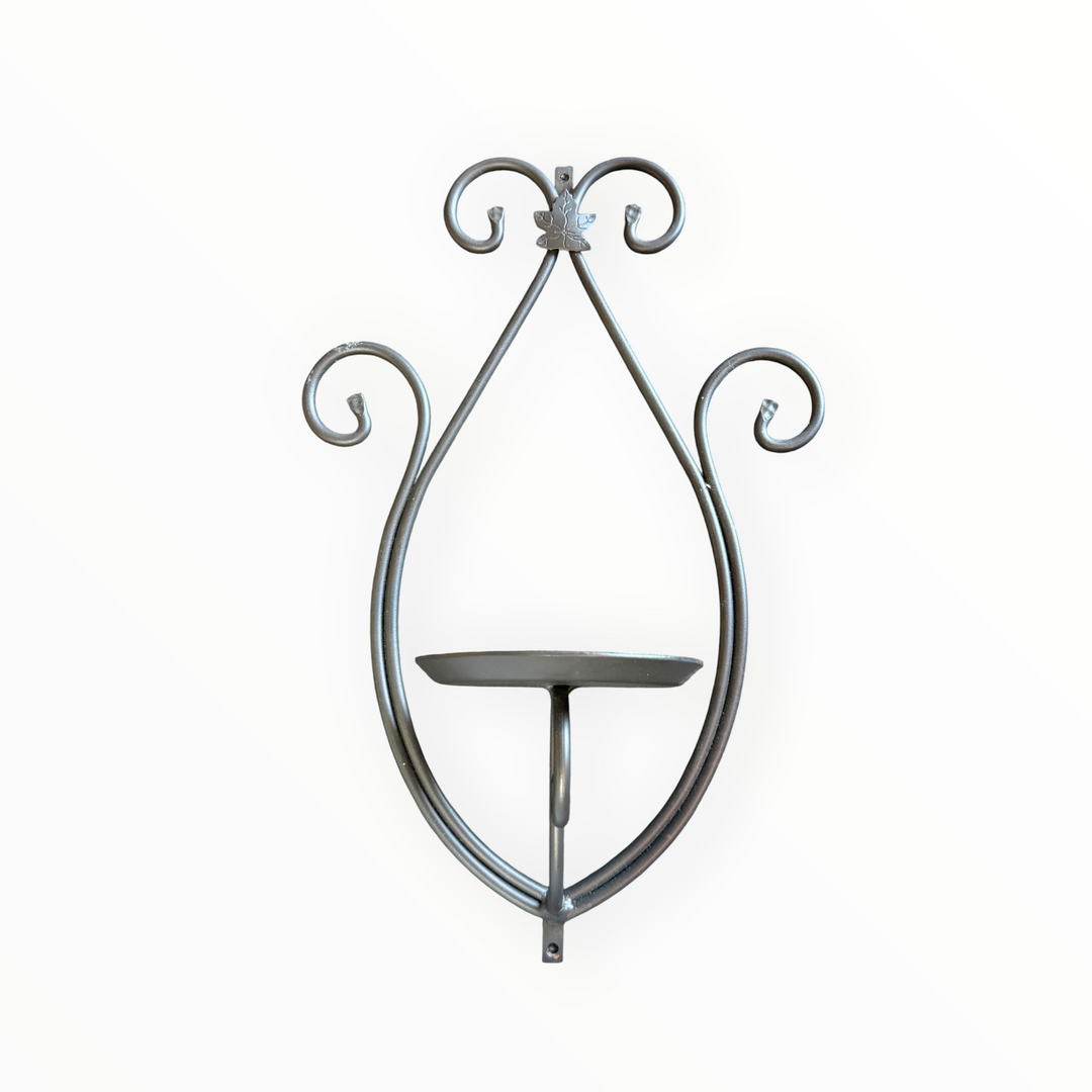 Longaberger Wrought Iron Wall Sconce / Candle Holder