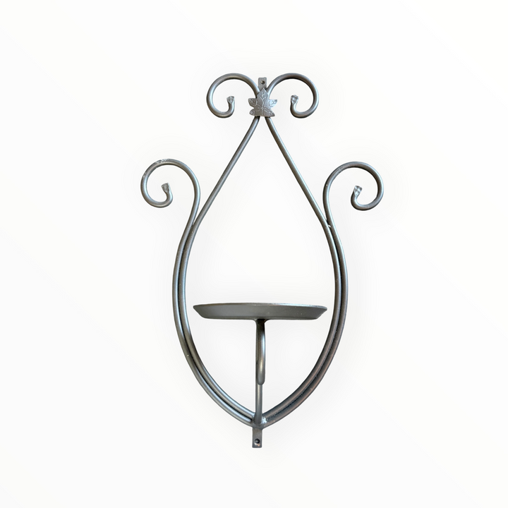 Longaberger Wrought Iron Wall Sconce / Candle Holder