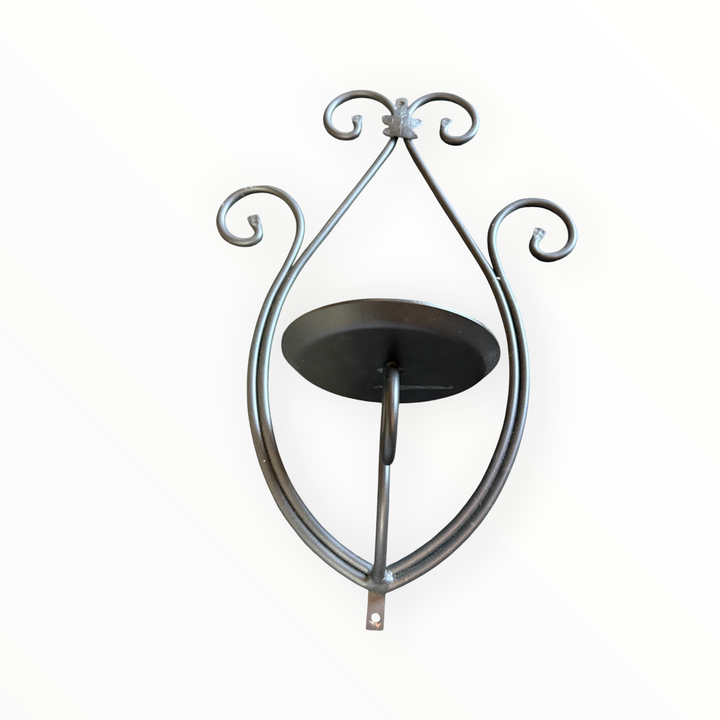 Longaberger Wrought Iron Wall Sconce / Candle Holder