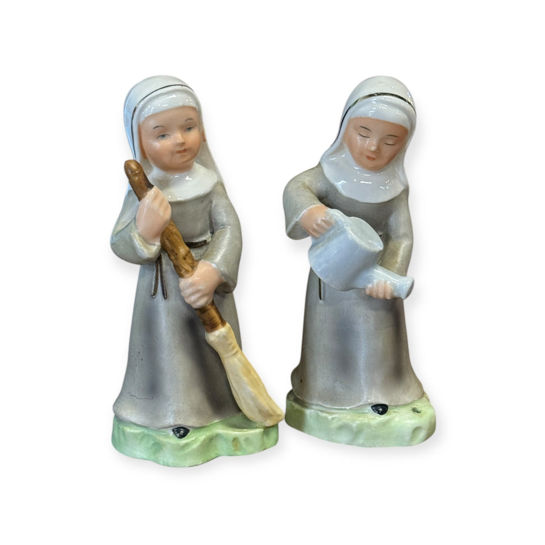 Vintage Sanmyro Japan Nun Pair