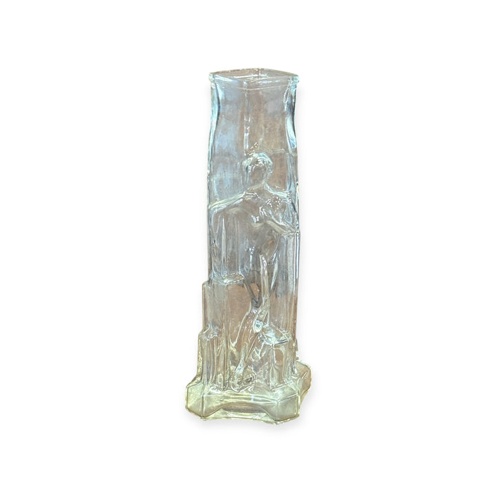 Vintage Rosso Glass Nude Vase