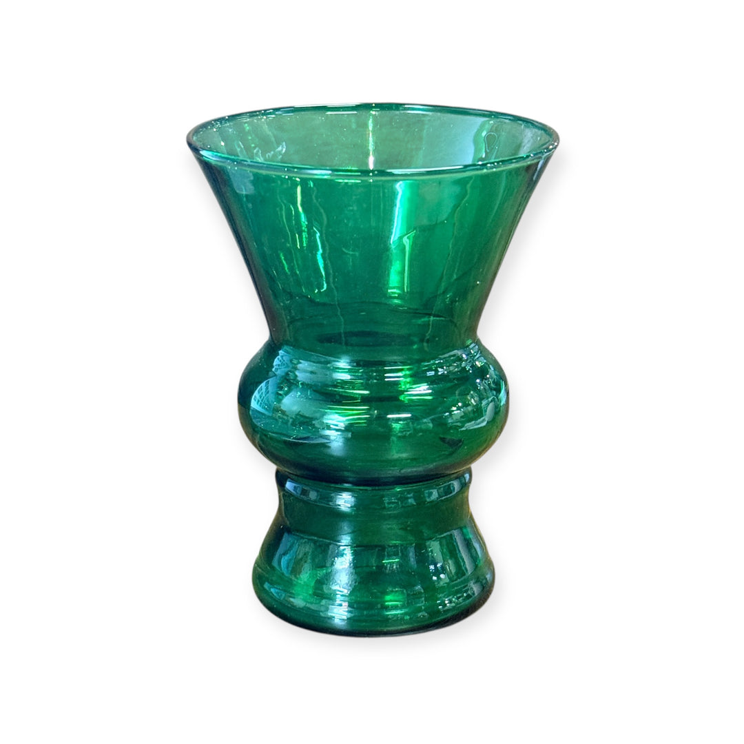 Anchor Hocking Green Vase