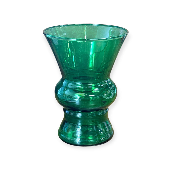 Anchor Hocking Green Vase
