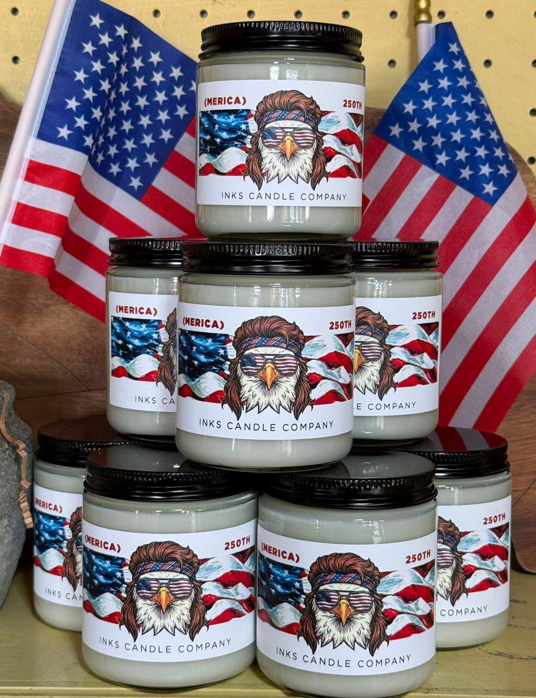 ISH Candle - Merica 250th