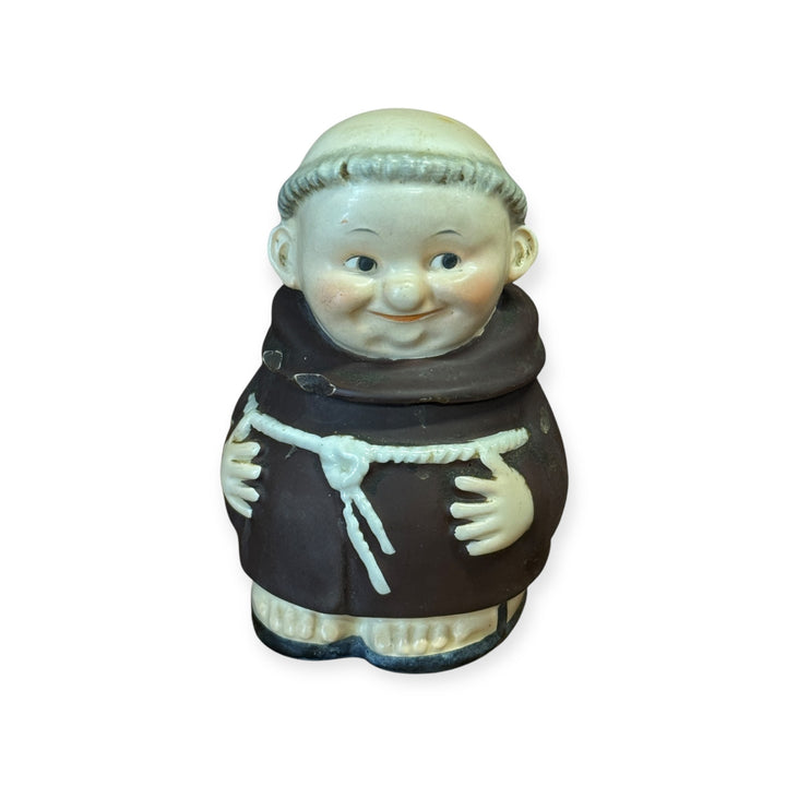 Vintage Ceramic Goebel Monk Mustard Jar