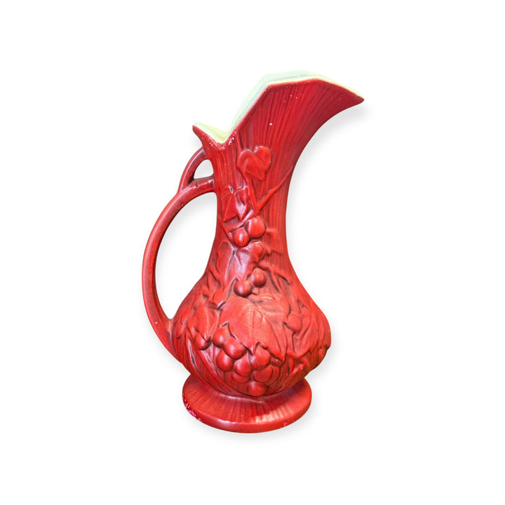 McCoy Pottery PItcher Red