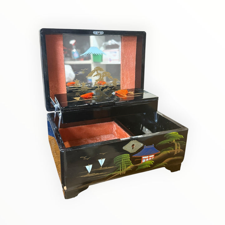 Asian Inspired Jewelry Music Box