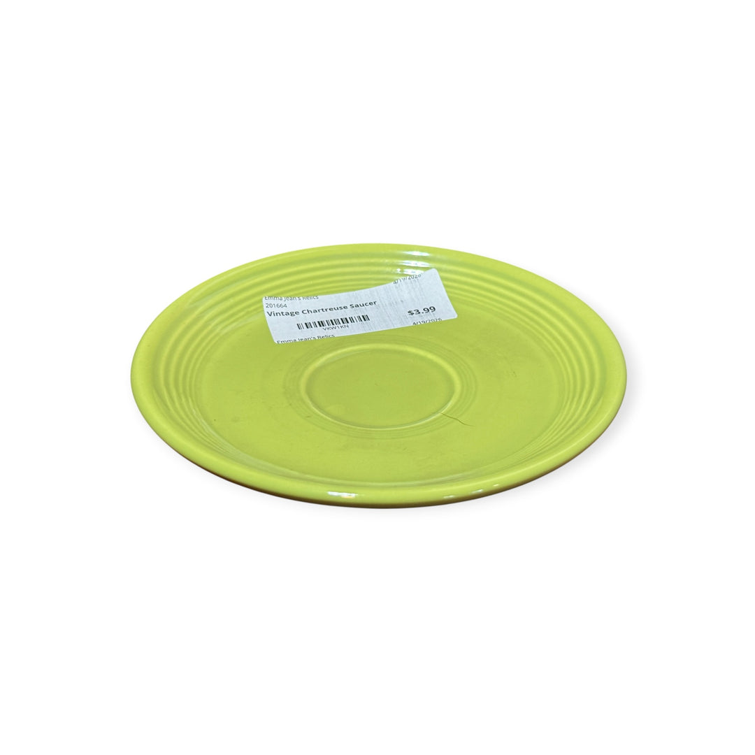 Vintage Fiesta - Chartreuse Saucer