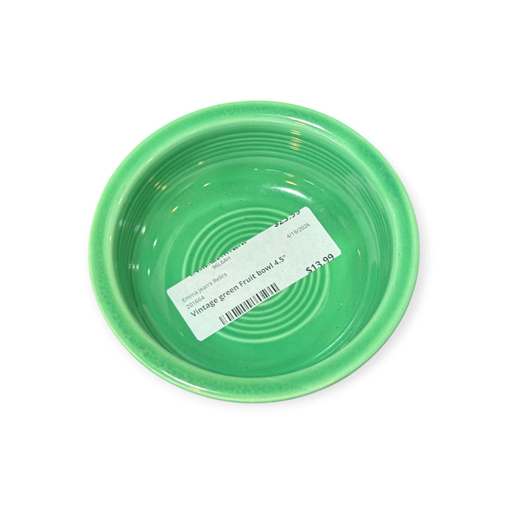 Vintage Fiesta - Vintage Green Fruit Bowl 4.5"