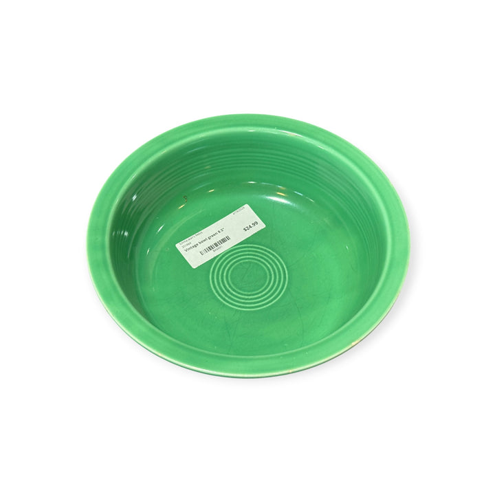Vintage Fiesta - Vintage Green Bowl 8.5"