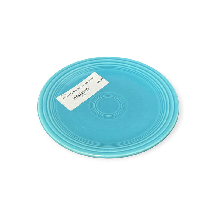 Vintage Fiesta - Turquoise Bread Plate 6.5"