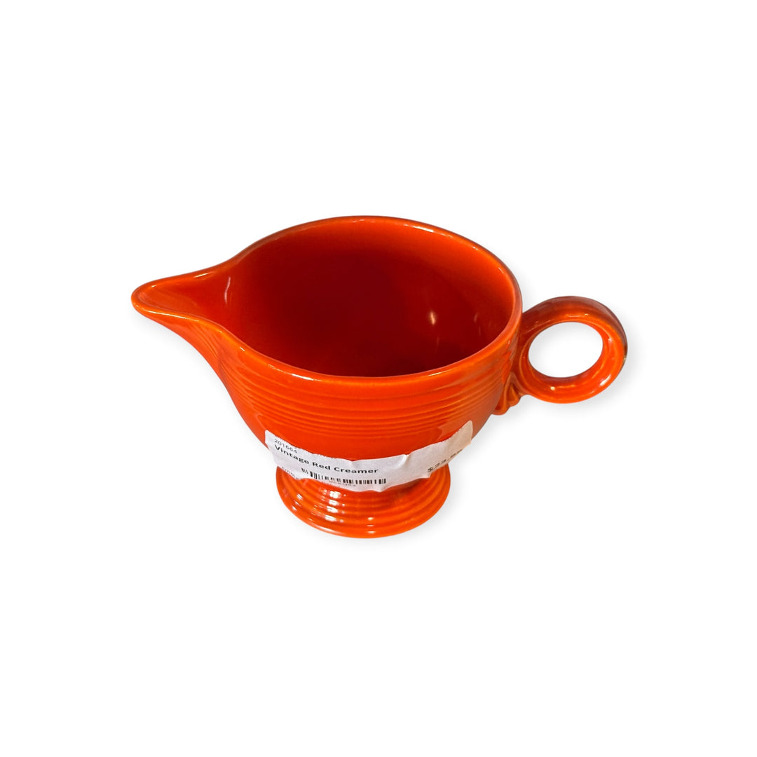 Vintage Fiesta - Vintage Red Creamer