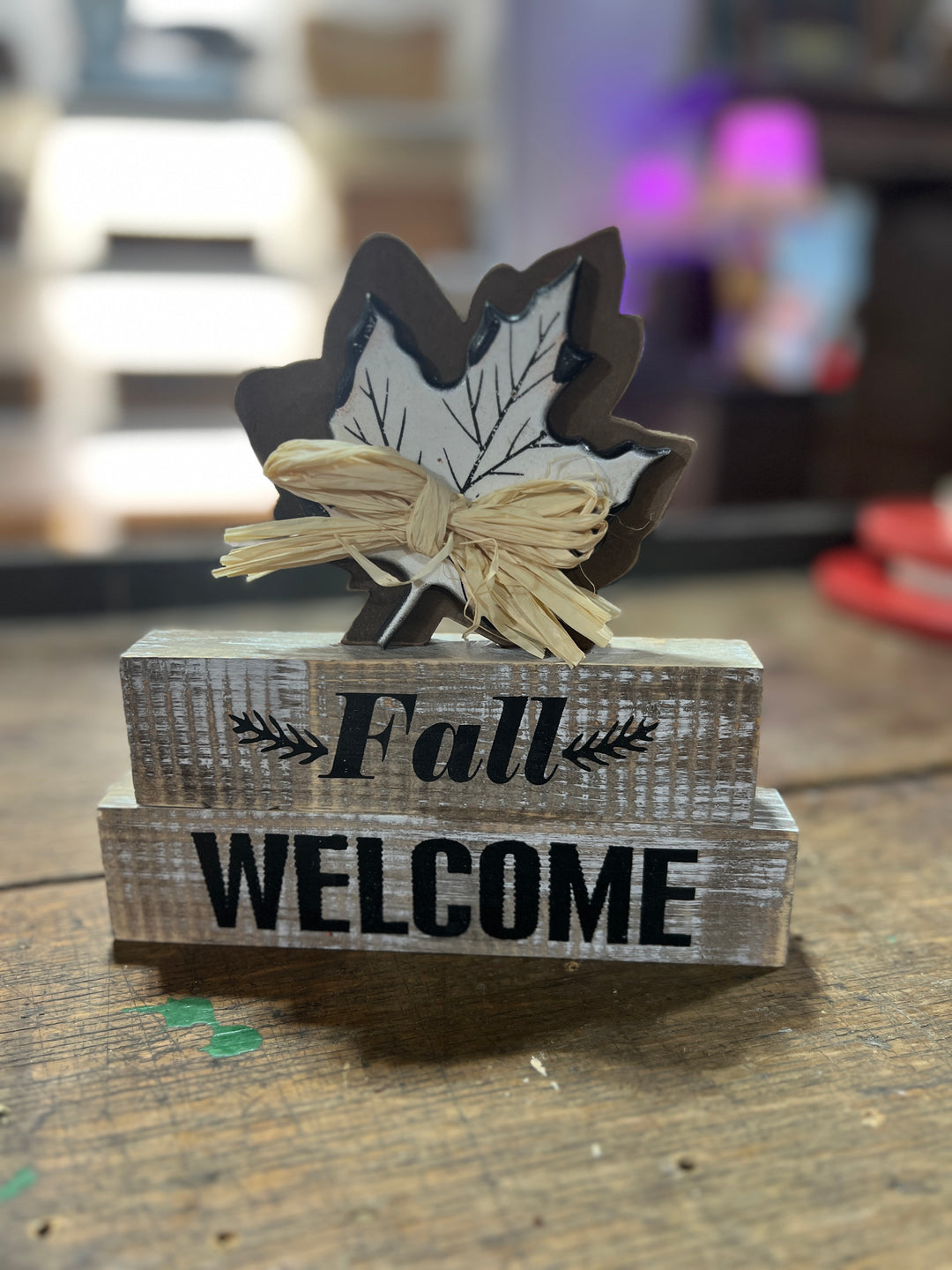 Fall Welcome Sign