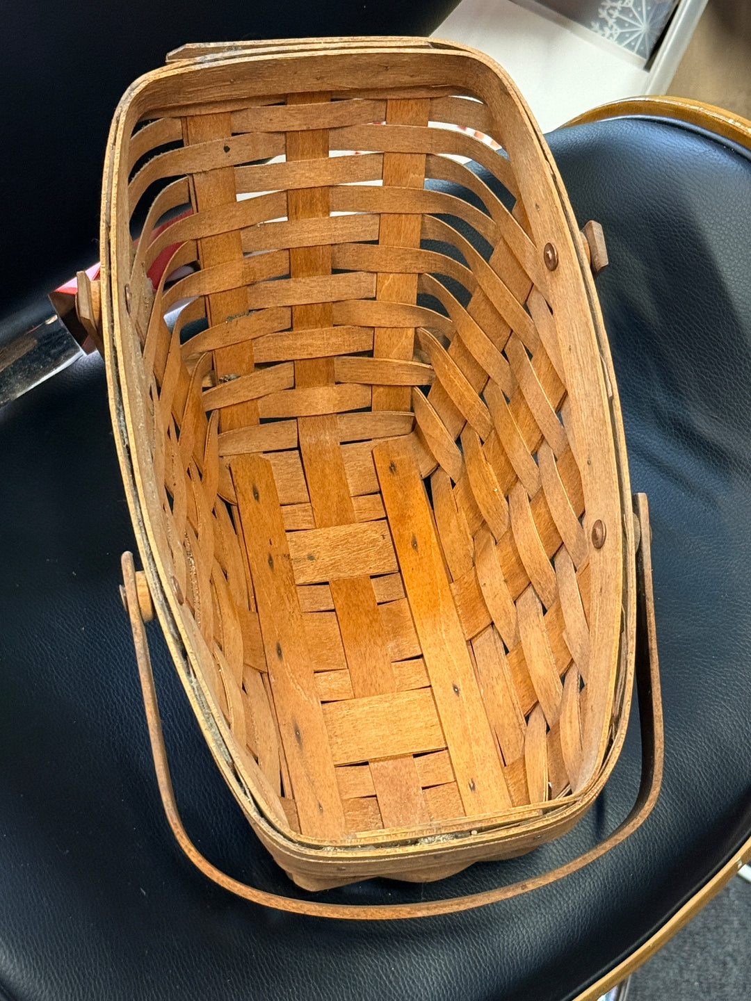 Longaberger Slanted Vegetable Basket