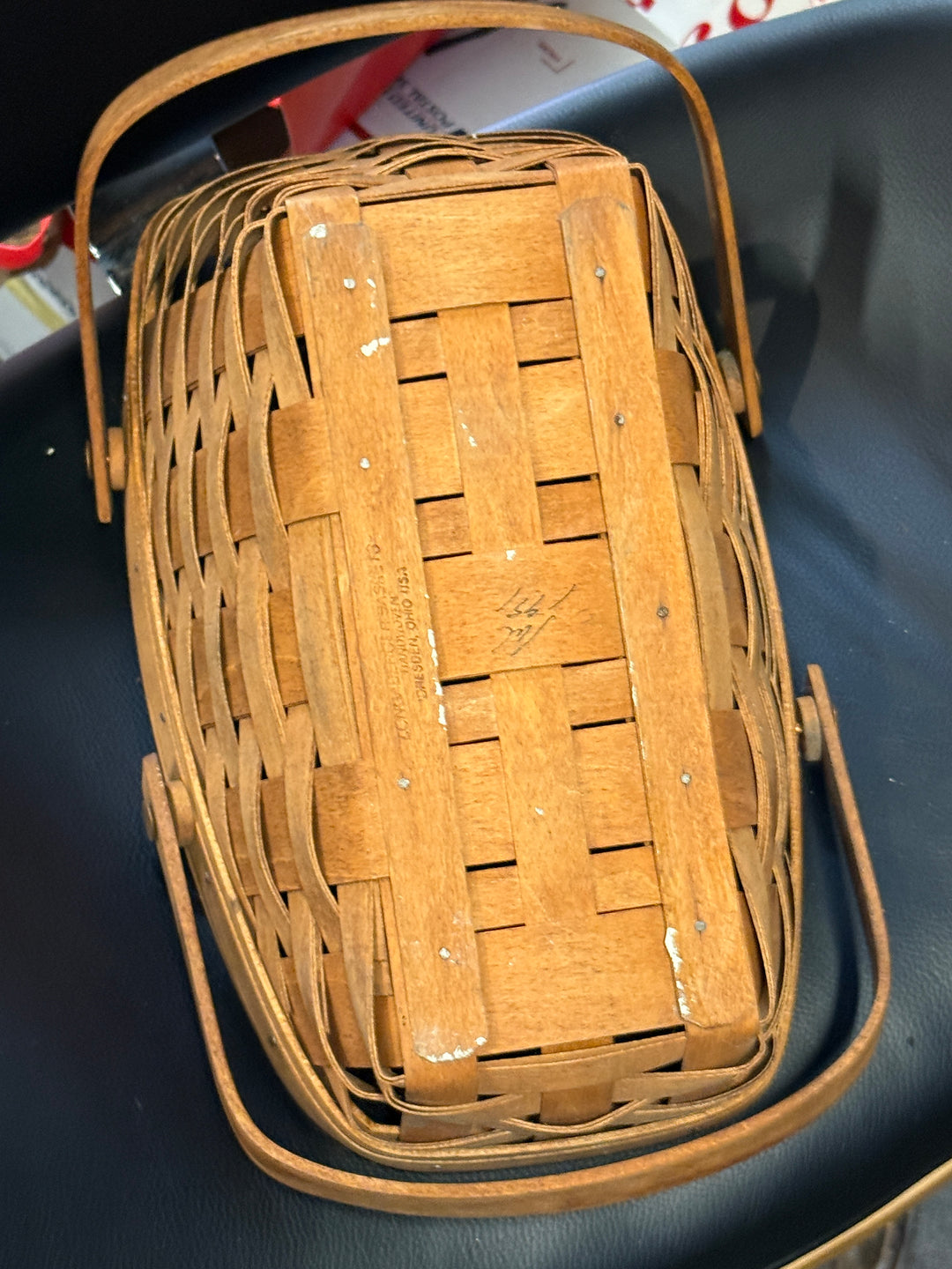 Longaberger Slanted Vegetable Basket