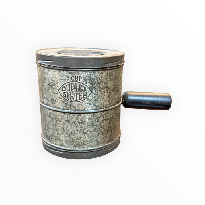 Vintage 5 Cup Duplex Sifter