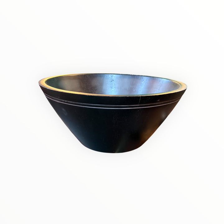 Large Rustic Wooden Bowl