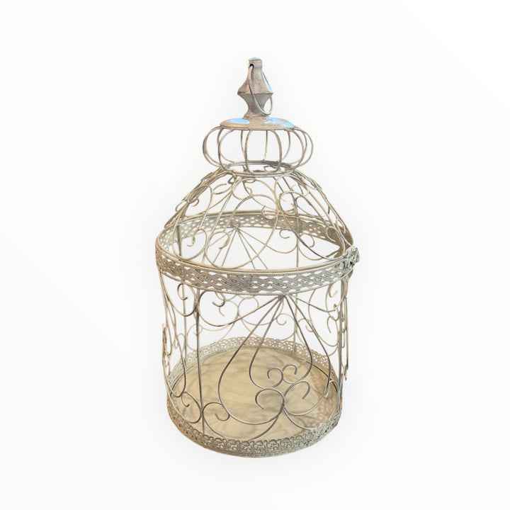 Metal Shabby Chic Birdcage