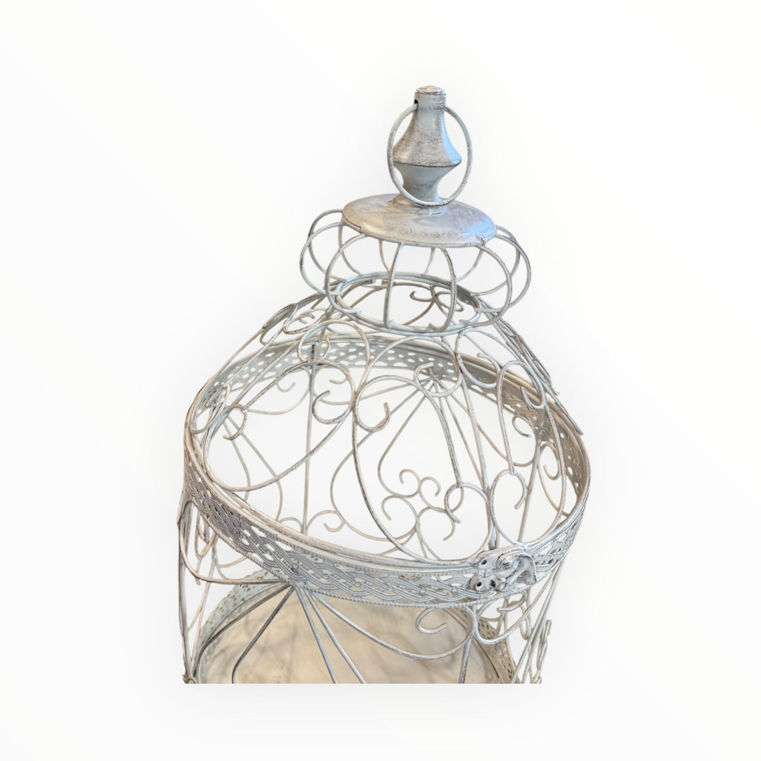Metal Shabby Chic Birdcage